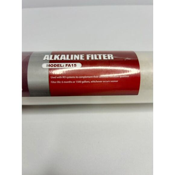 iSpring FA15 Alkaline Replacement Water Filter, 10" Inline Quick Connect for RO - Picture 2 of 9